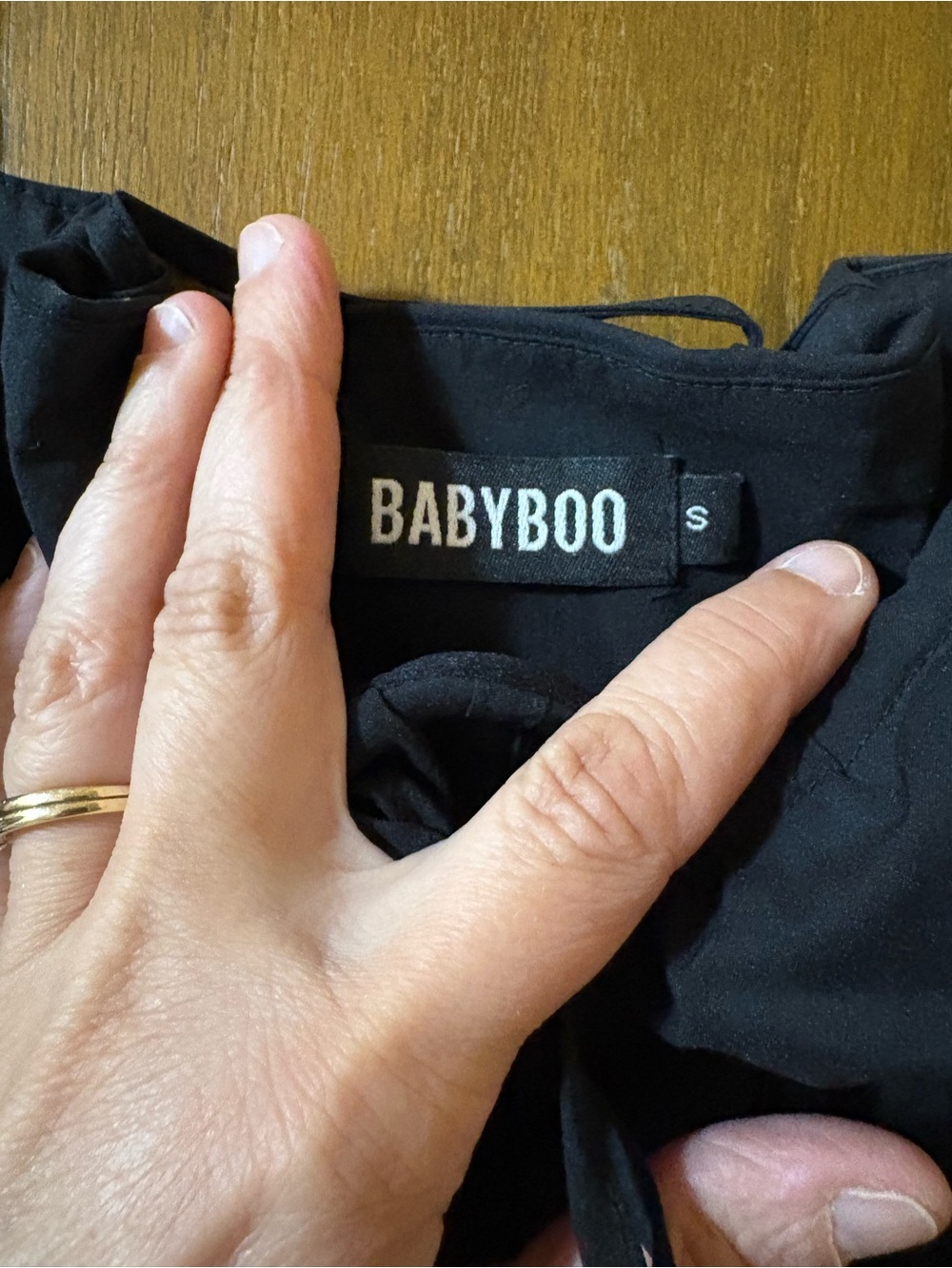 Babyboo Deanna Corset Midi Dress in Black - Picture 5 of 12